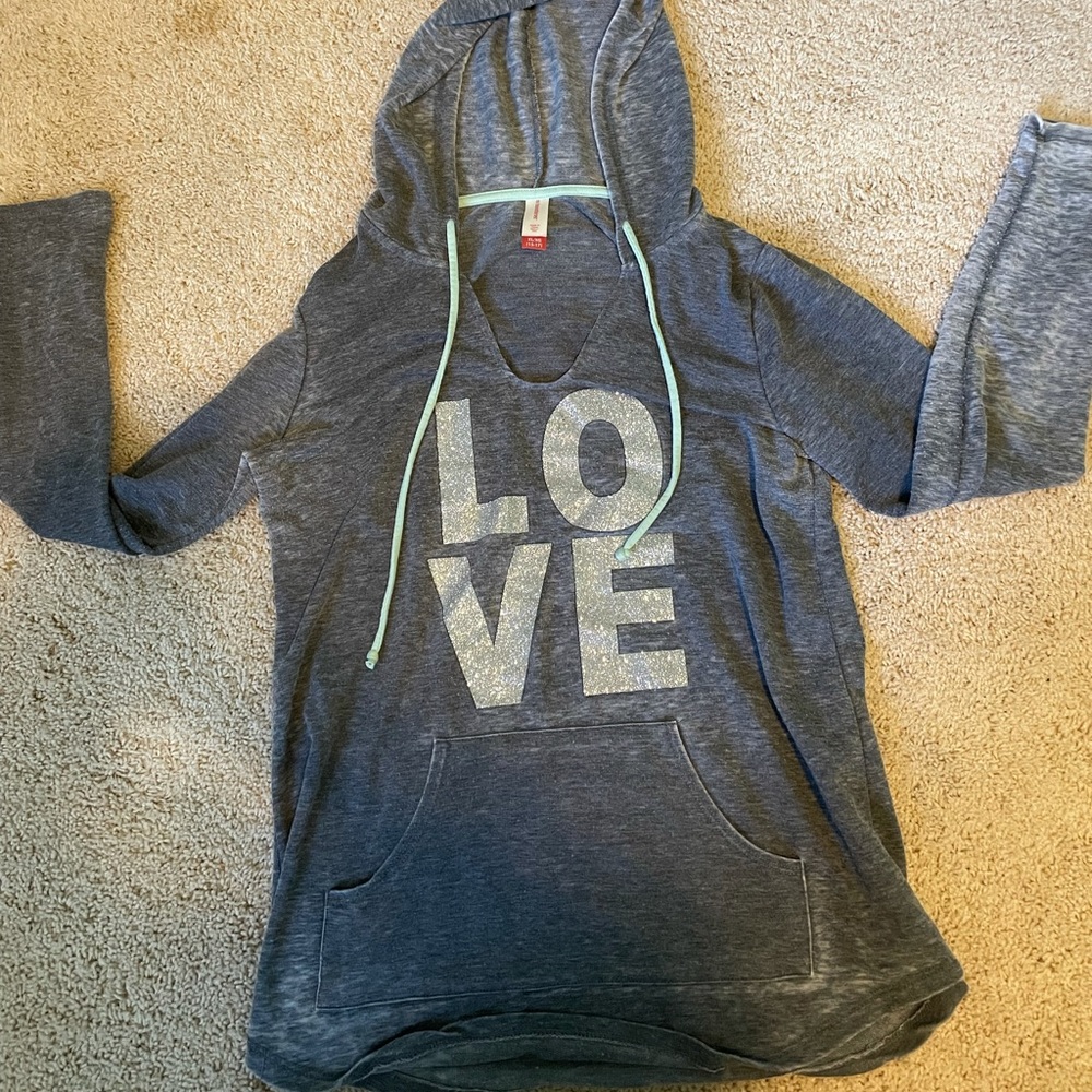 LOVE lightweight hoodie